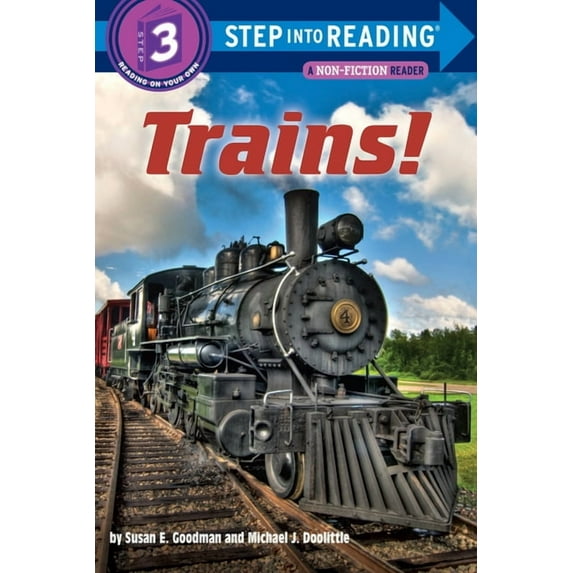 Step Into Reading Trains!, (Paperback)