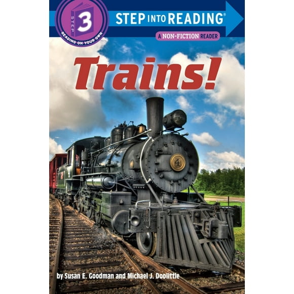 Step Into Reading Trains!, (Paperback)