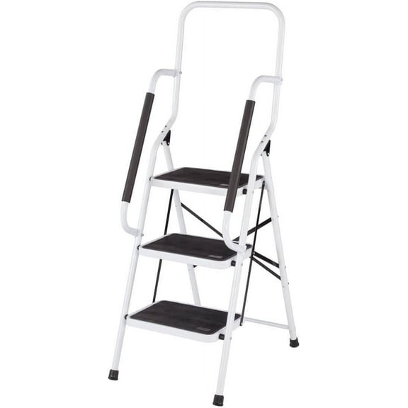 Step Ladder with Handles by HJTER, 3-Tier