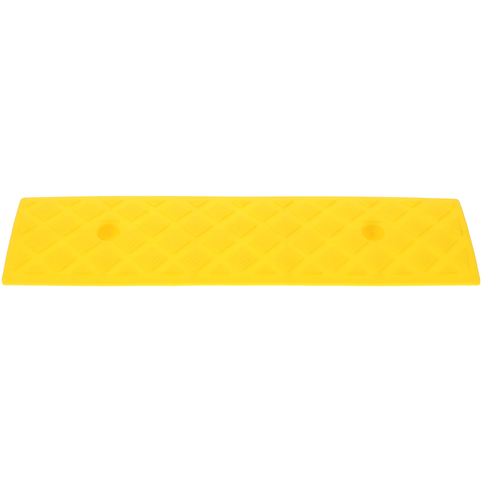 Step Mat Slope Curb Ramp for Driveway Threshold Cars Yellow