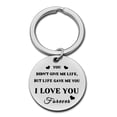 thumbnail image 1 of Step Mom Gift Step Dad Keychain Gift Christmas Birthday Gift for Mother Father in Law Stepmom Keychain Stepfather Gift Mother in Law Jewelry Father in Law Appreciation Gift Mothers Fathers Day Keyring, 1 of 4