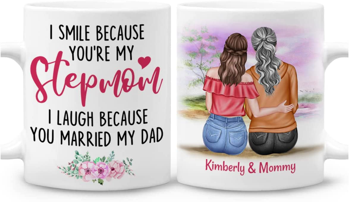 Step Mom - Personalized Mother's Day, Birthday or Christmas gift for S – My  Mindful Gifts