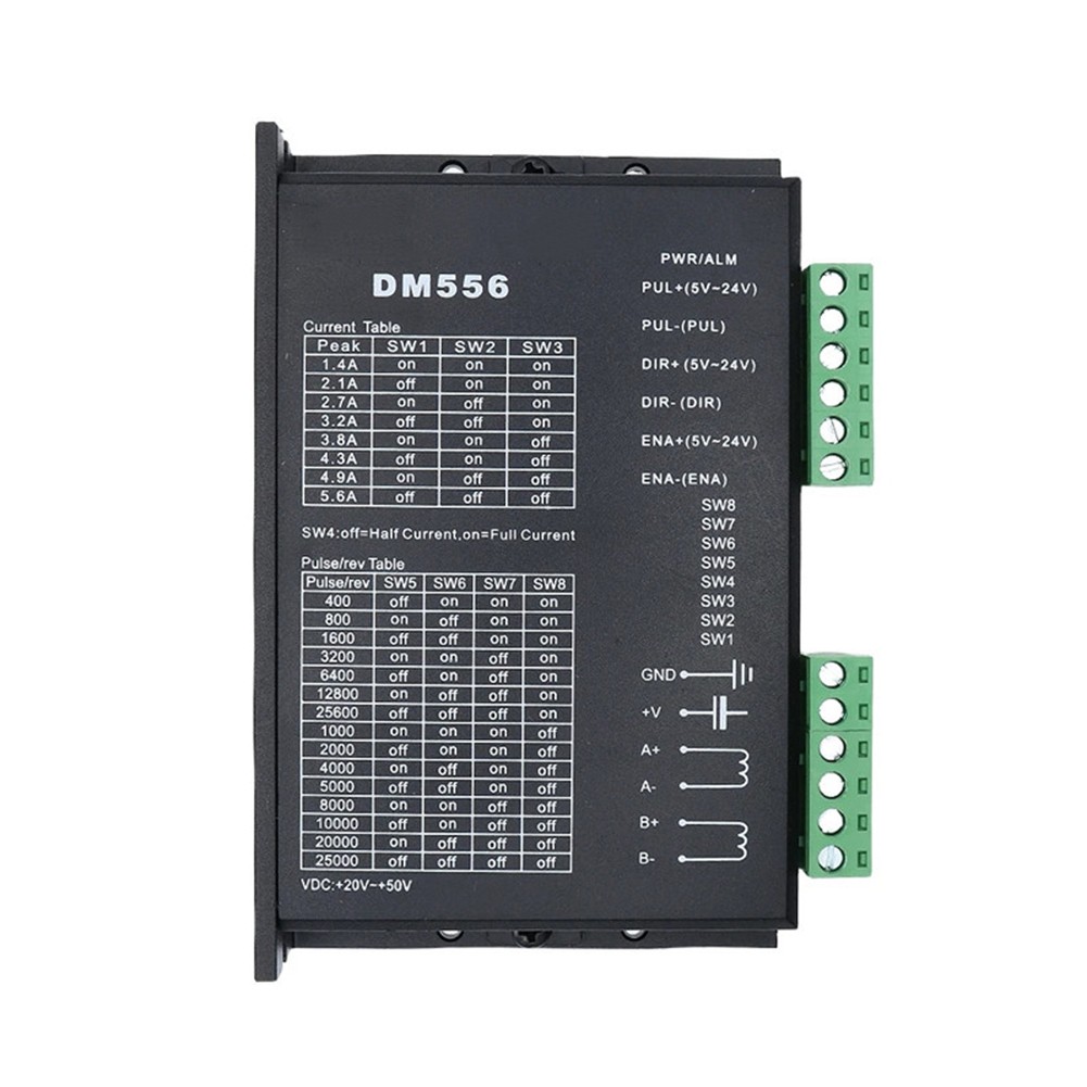 Step Motor Driverpack Step Motor Driver Dm556 Suitble for Stepper Motor for Nema17 for Nema23 ...