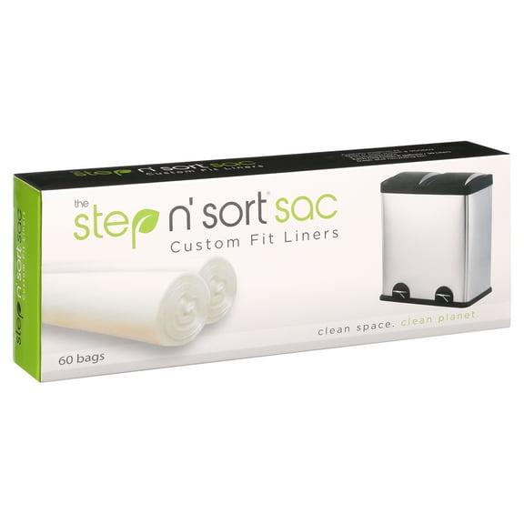 Step N' Sort Sac 30L / 8gal Custom Fit Liners (60-Count)