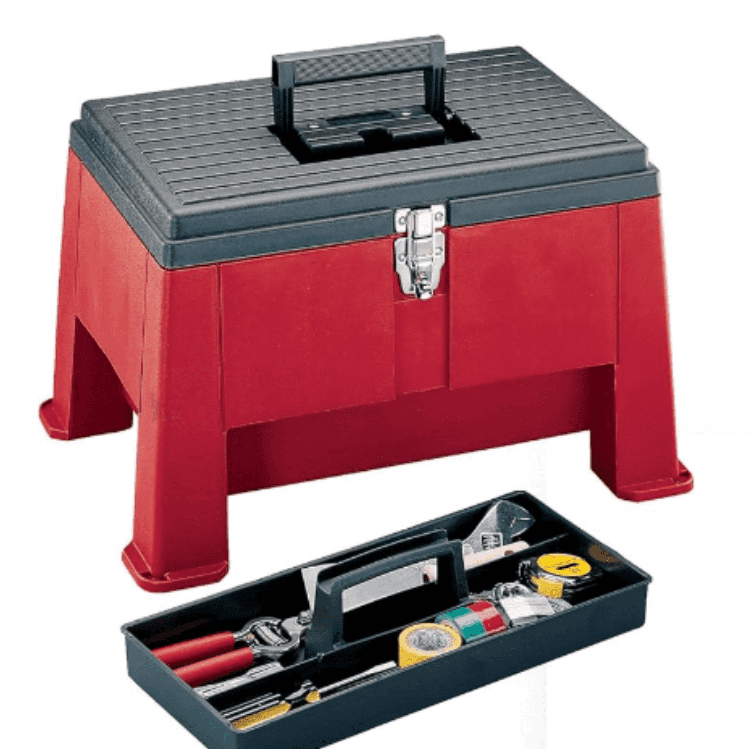 Step N Store, Step Stool Tool Box 20"