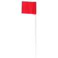 thumbnail image 1 of Step 'N Tilt 11.5" PVC Stake Flags with Reusable Design Neon Red (45 Pack), 1 of 5