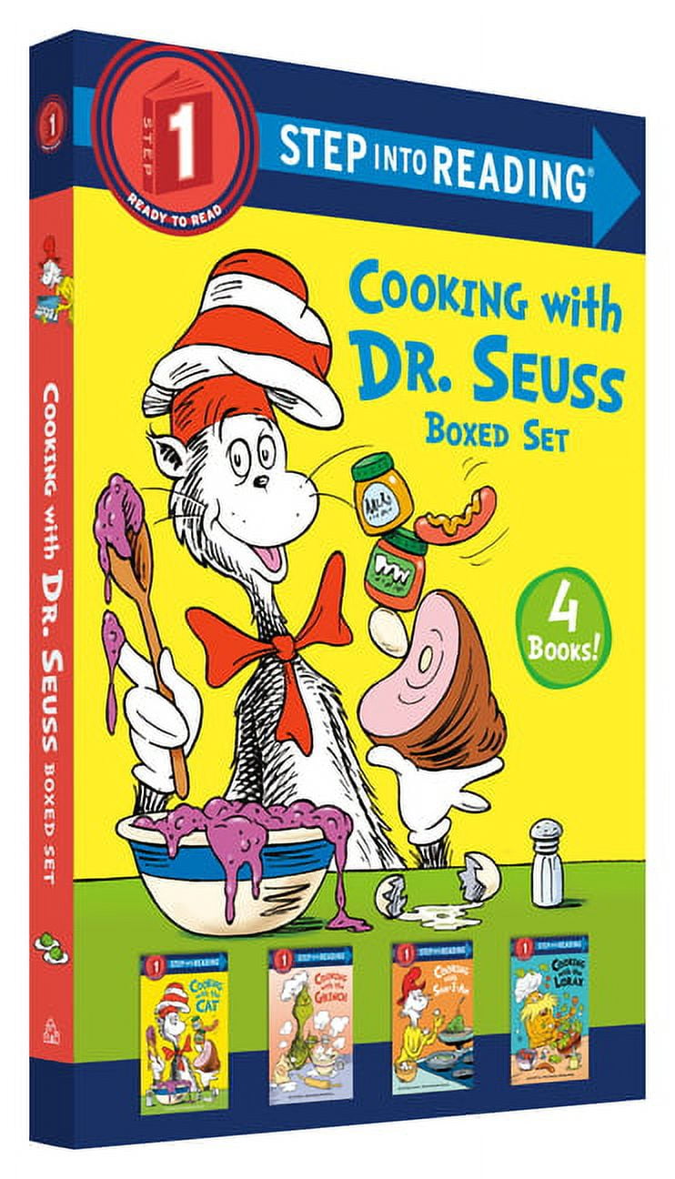 Step Into Reading Cooking with Dr. Seuss Step Into Reading 4-Book Boxed Set: Cooking with the Cat; Cooking with the Grinch; Cooking with S, (Paperback)