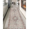 thumbnail image 1 of Step Rug, Turkish Rug, Chenille Rug, Thick Rug, Tribal Rug, Anti-Slip Carpet Rug, Boho Rug, Wedding Rug, Red Rug, Office Decor Rug, Thin Rug, 2.6'x9.2' - 80x280 cm, 1 of 8