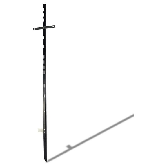 Step Stakes for Signs (Heavy Duty) | 2 Pcs | 46 Inches Tall (~ 4ft) | for Real-Estate, Parking, Garage Sale, and Event Signs Black