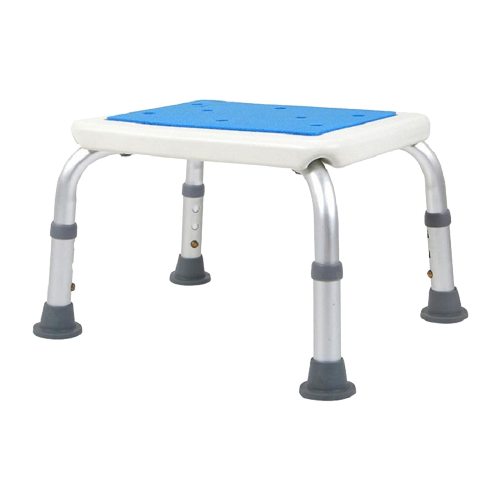 Step Stool Bath Stool Height Adjustable Non Slip Aluminum Alloy Shower