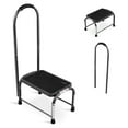 thumbnail image 1 of Step Stool with Handle for Adults, Bedside Stepping Stool, Wide Bed Steps for High Beds for Elderly and Kids, Holds up to 330 Pounds, Kitchen Bathroom Hospital, 1 of 8