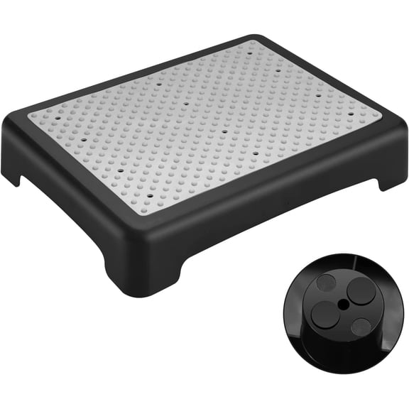 Step Stool, Indoor Outdoor Non-Slip Platform Step Stools for Adults Elderly Senior, Portable Anti-Fall Safety Step Platform, Large Size 3.5 Inch High Rise Stairs