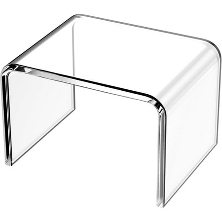 Step Stool for Kids, Acrylic Stools, Acrylic Step Stools for Adults, Small Step Stool, 12 Inches Stool Bathroom, Clear Step Stools, Toilet Stools, Plant Stand, Foot Stool, Display Rack (Common)