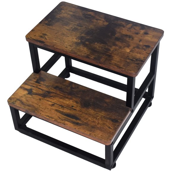 Step Stool, Wood & Metal Step Stools for Adults