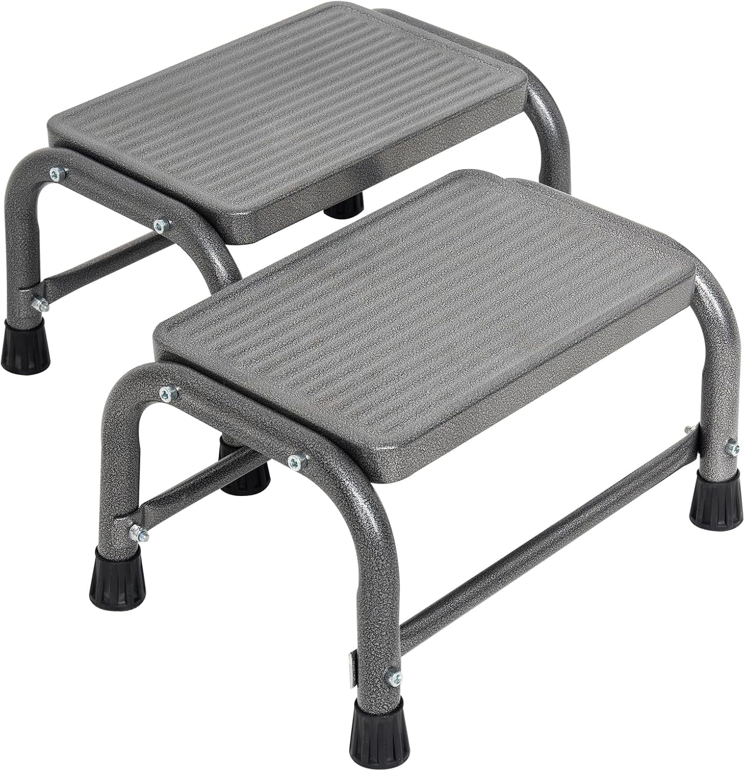 Step Stool with Non-Slip Rubber Feet, Hold Up 500 Pounds, Stepping ...