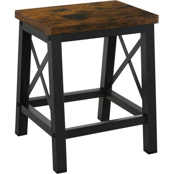 Step Stools for Adults and Kids, Wooden Small Step Stool with Non-Slip Feet, Rectangular Stepping Stool for High Bed, Using for Bedroom, Kitchen and Living Room, Hold Up to 500 lbs