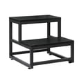 thumbnail image 1 of Step Stools, Heavy Duty Metal & Sturdy Step Stool Helper, 2 Step Stool, Supports Up to 500lb, Foot Stool for High Bed Kitchen Bathroom, 1 of 9