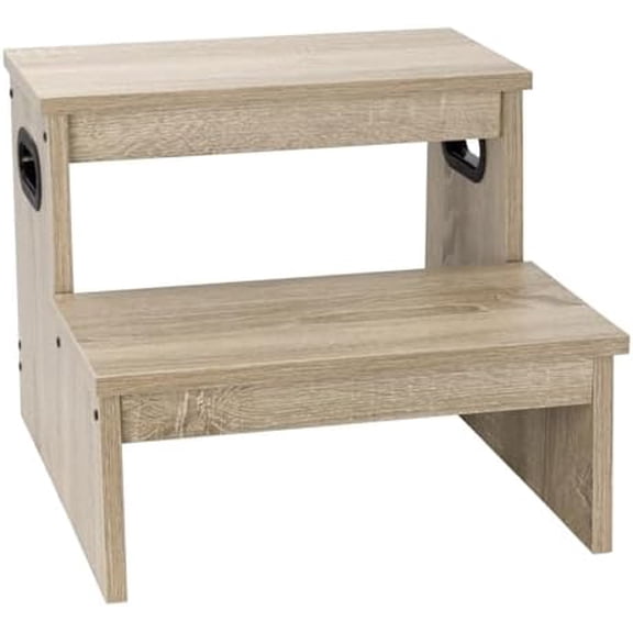 Step Stools for Kids Adults Wooden Step Stool for Kitchen Bathroom Sink Non-Slip Kids Step Stool