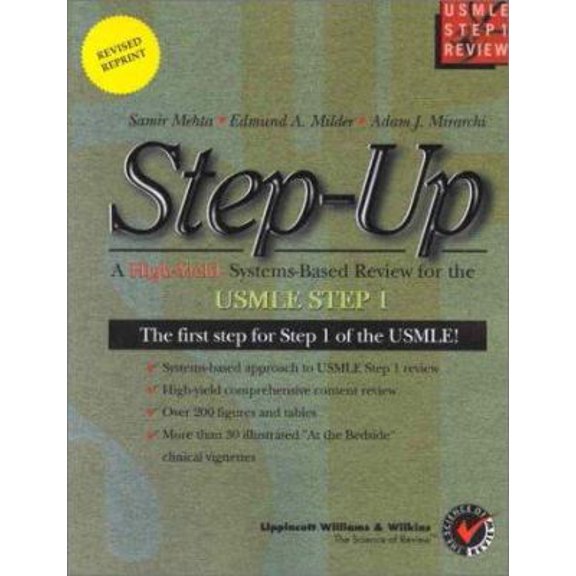 Pre-Owned Step-Up: A High-Yield, Systems-Based Review for the USMLE Step 1 (Paperback) by Samir Mehta, Edmund A Milder, Adam J Mirarchi
