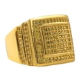 thumbnail image 1 of Step Up Lemonade CZ Iced Out Ring (9), 1 of 3