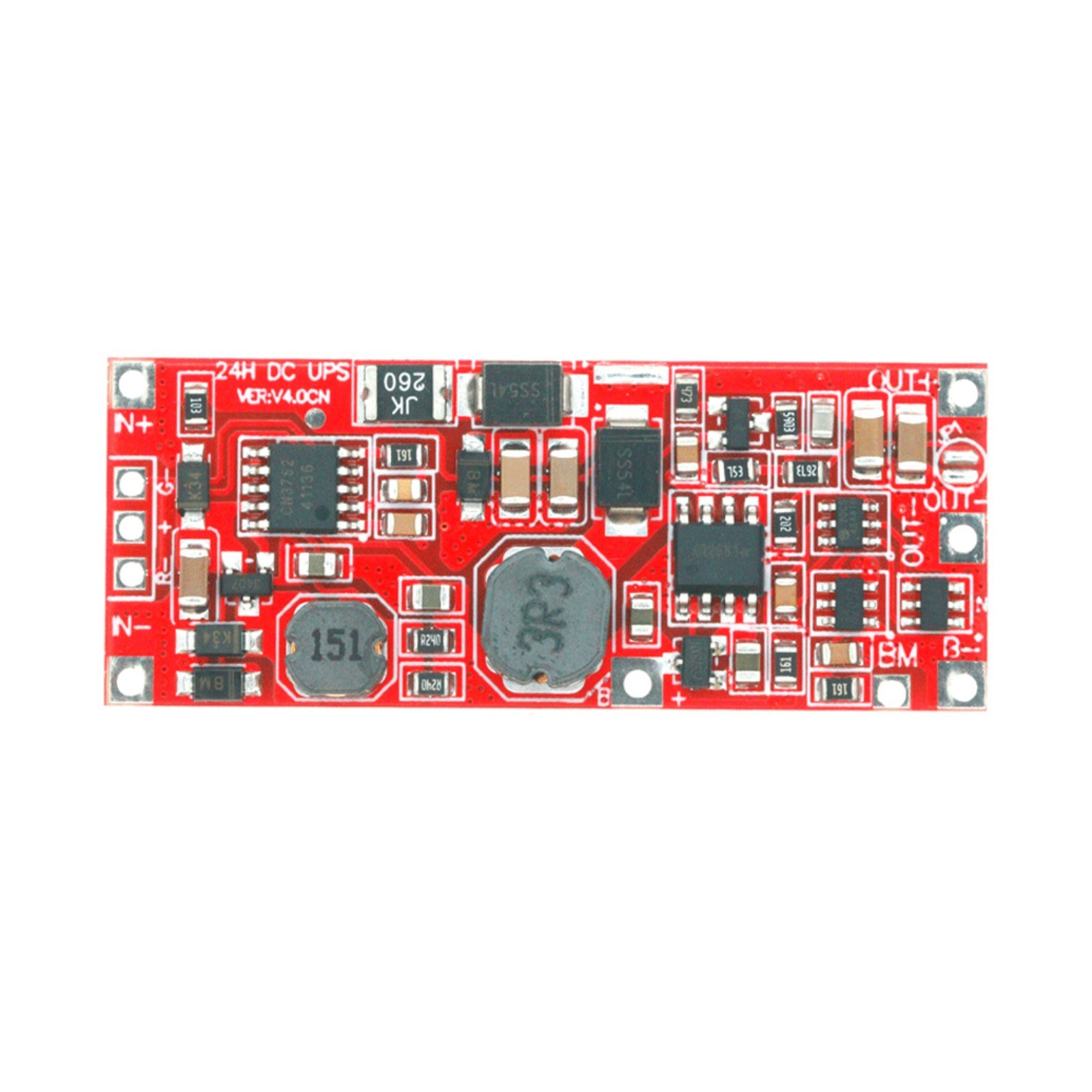 Uninterruptible Power Module Step Up Protections Module Power Supply 12V/15V 24W 1A Uninterrupted ...