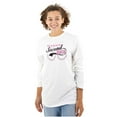 thumbnail image 1 of Step Up To Bat For Second Base Women Plus Size Long Sleeve Graphic Tee Brisco Brands 3X, 1 of 5