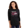 thumbnail image 1 of Step Up To Bat For Second Base Women's Long Sleeve T Shirt Brisco Brands X, 1 of 6