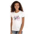 thumbnail image 1 of Step Up To Bat For Second Base Womens Slim Fit Graphic Tee Brisco Brands L, 1 of 5