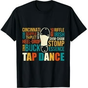 Step Up Your Style with Our Tap Dance Studio Practice Tee - Perfect for Dancing Enthusiasts!