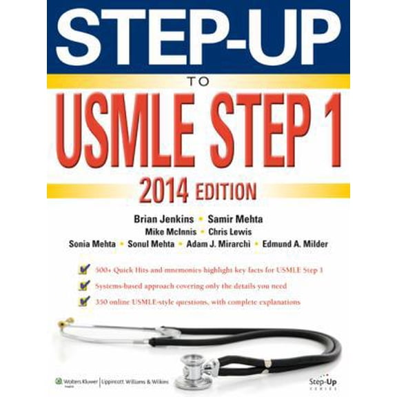 Pre-Owned Step-Up to USMLE Step 1 2014 (Paperback) 1451192770 9781451192773