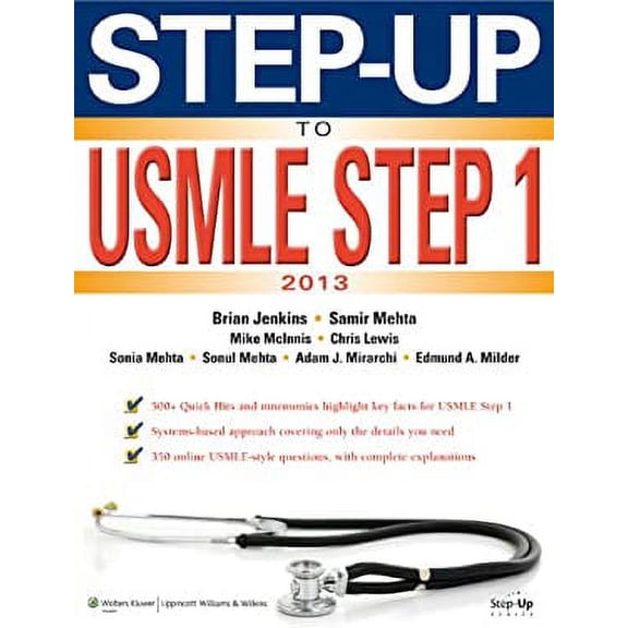 Pre-Owned Step-Up to USMLE Step 1: The 2013 Edition (Paperback) 1451176945 9781451176940