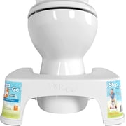 Step and Go Toilet and Bath Stool, 7"