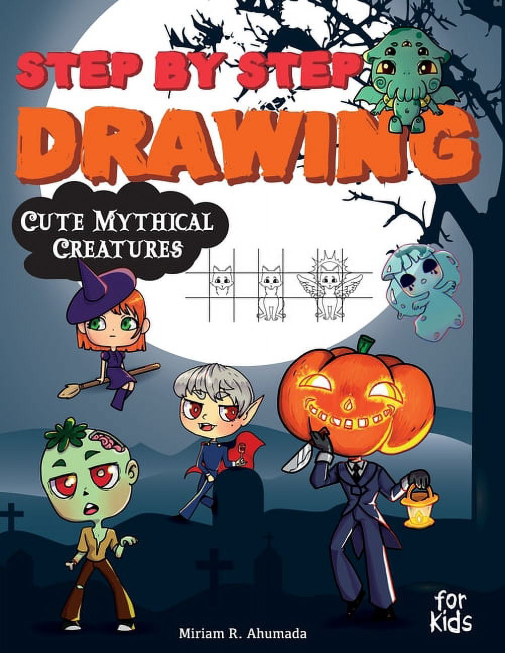 Step by Step Drawing Step by Step Drawing Cute Mythical Creatures: How ...