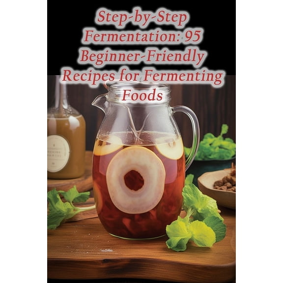 Step-by-Step Fermentation: 95 Beginner-Friendly Recipes for Fermenting Foods, (Paperback)