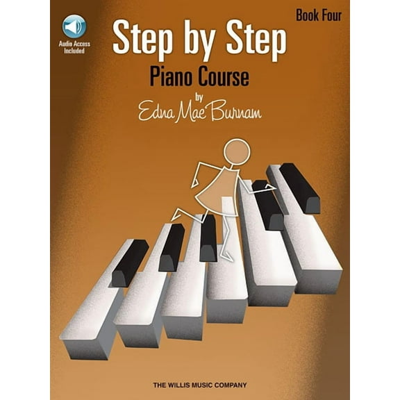 Step by Step (Hal Leonard) Step by Step Piano Course - Book 4 with Online Audio, Book 04, (Paperback)