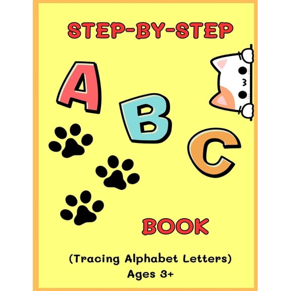 Step-by-step ABC Tracing Book, (Paperback)