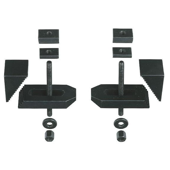 Step clamp set, pair