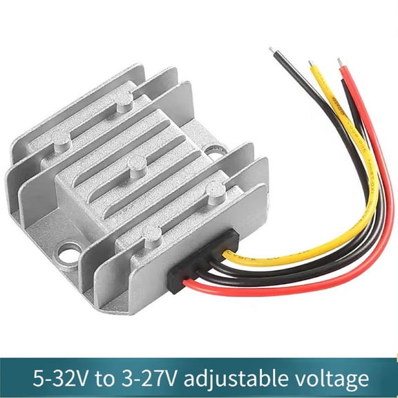 Step-down Power Transformer 5-32V to 3V27V 5A DC Power Converter for Scooters