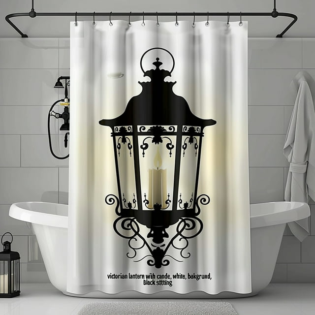 Step into Elegance: Victorian Shower Curtain Transform Your Bathroom