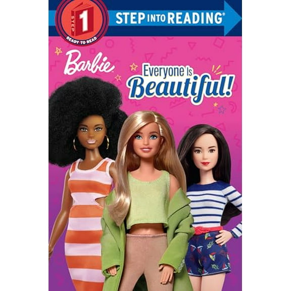 Pre-Owned Everyone Is Beautiful! (Barbie) (Step Into Reading) Paperback