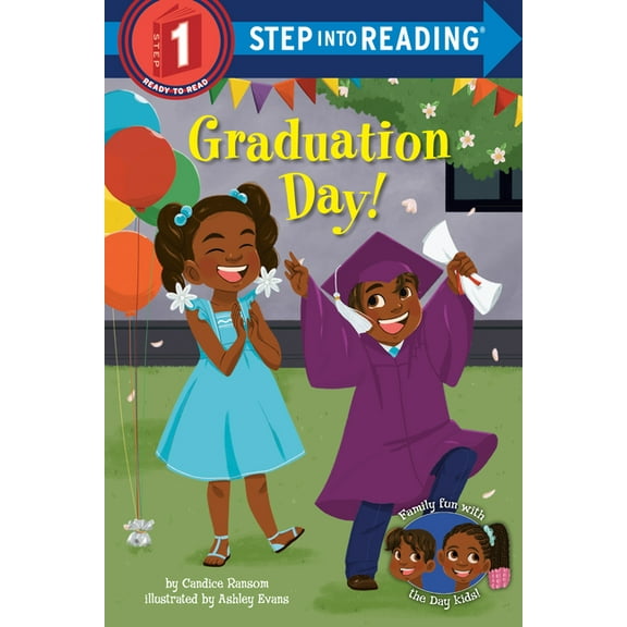 Step Into Reading Graduation Day!: A Kindergarten Graduation Gift, (Paperback)