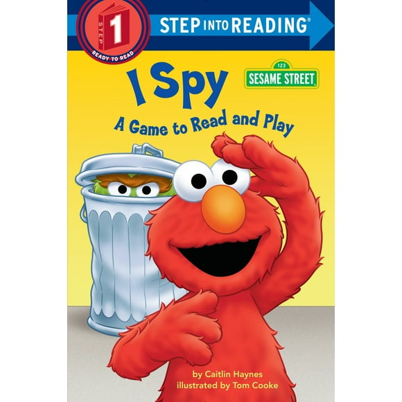 Step into Reading: I Spy (Sesame Street) : A Game to Read and Play (Paperback)