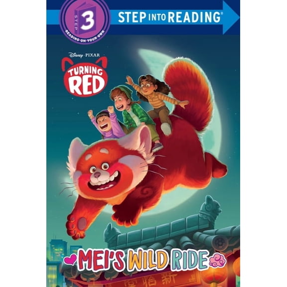 Step Into Reading Mei's Wild Ride (Disney/Pixar Turning Red), (Hardcover)