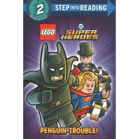 Pre-Owned Step into Reading: Penguin Trouble!/Flash Forward! (LEGO Batman) (Paperback)