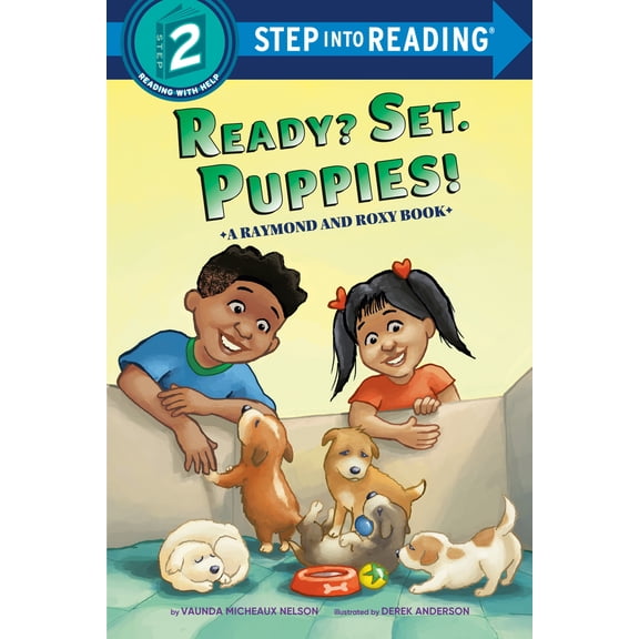 Pre-Owned Ready? Set. Puppies! (Raymond and Roxy) (Library Binding) 0593563786 9780593563786