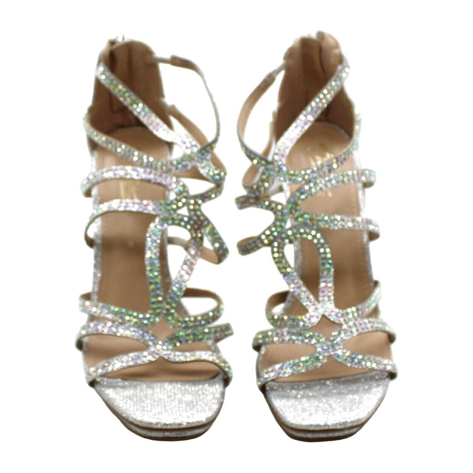 Step into Thalia Sodi Women's Remini Embellished Evening Sandals(Size 7.5)