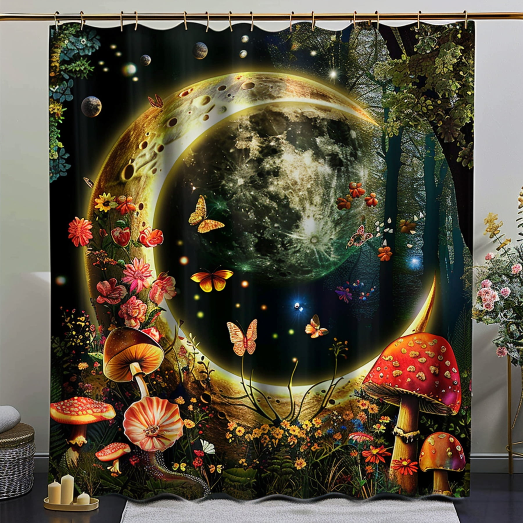 Step into a Magical Forest with Our Hyperrealistic Moon and Creatures