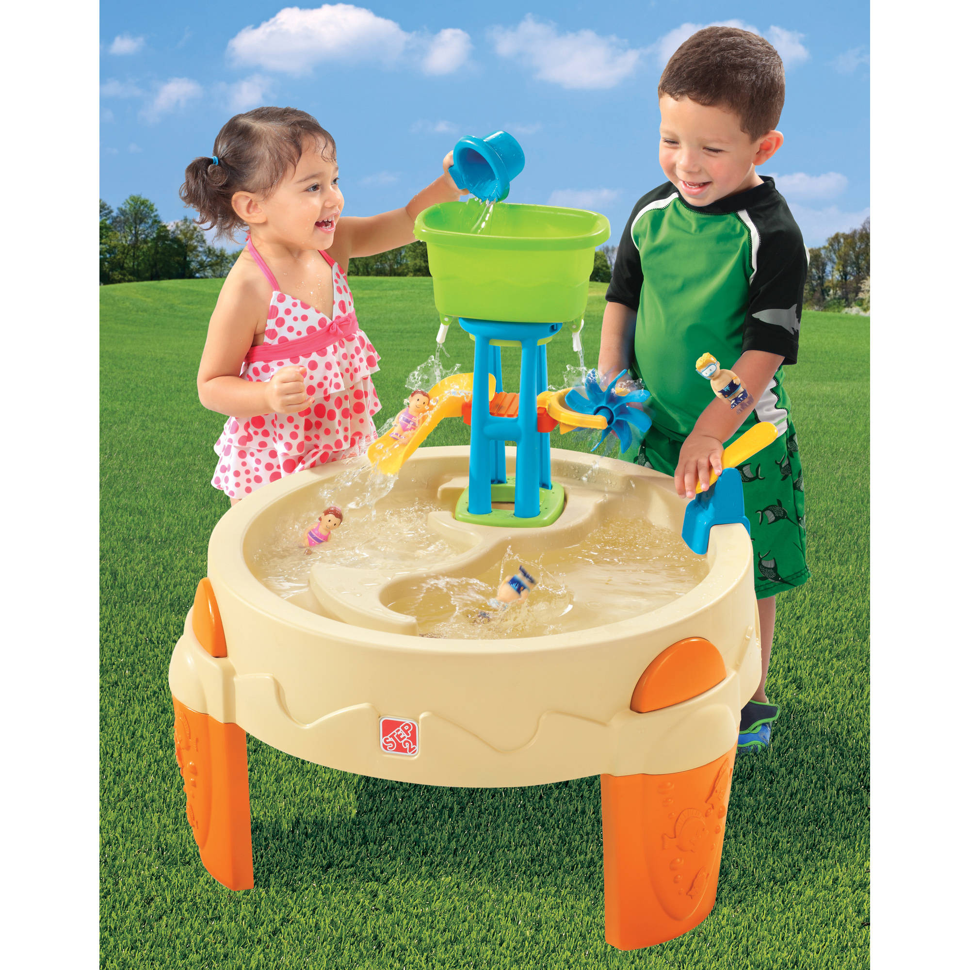 Step2 Big Splash Waterpark Water Table With 7 Piece Accessory Set - image 1 of 10