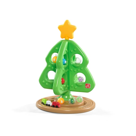 Step2 Christmas Green Resin Tree with Bonus Ornaments