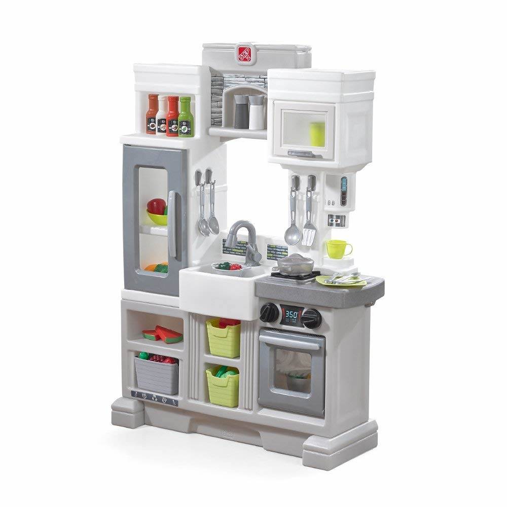 Spark. Create. Imagine. Play Kitchen with 18 Piece Accessory Play Set